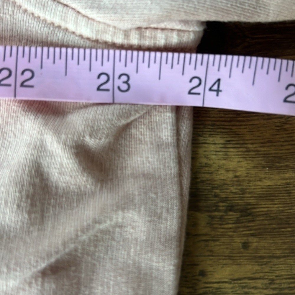 Women's XL Paper Lace Pink Tunic Top - Picture 7 of 8